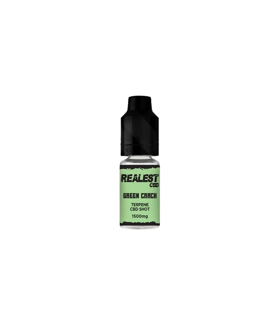 Realest CBD 1500mg Terpene Infused CBD Booster Shot 10ml (BUY 1 GET 1 FREE)