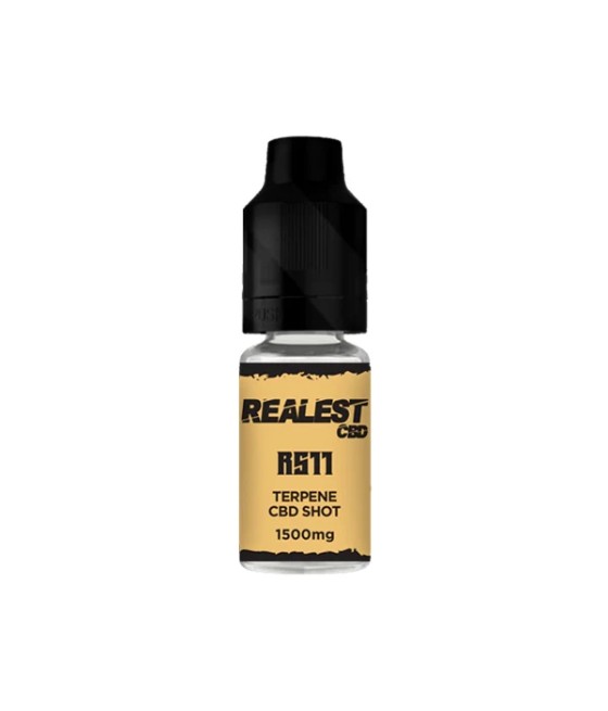 Realest CBD 1500mg Terpene Infused CBD Booster Shot 10ml (BUY 1 GET 1 FREE)