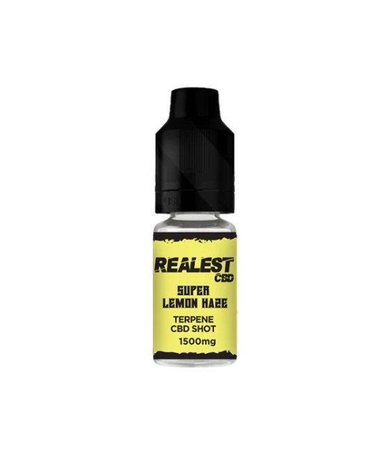 Realest CBD 1500mg Terpene Infused CBD Booster Shot 10ml (BUY 1 GET 1 FREE)