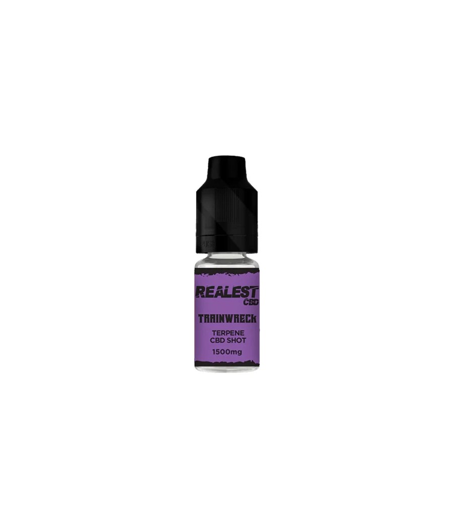 Realest CBD 1500mg Terpene Infused CBD Booster Shot 10ml (BUY 1 GET 1 FREE)