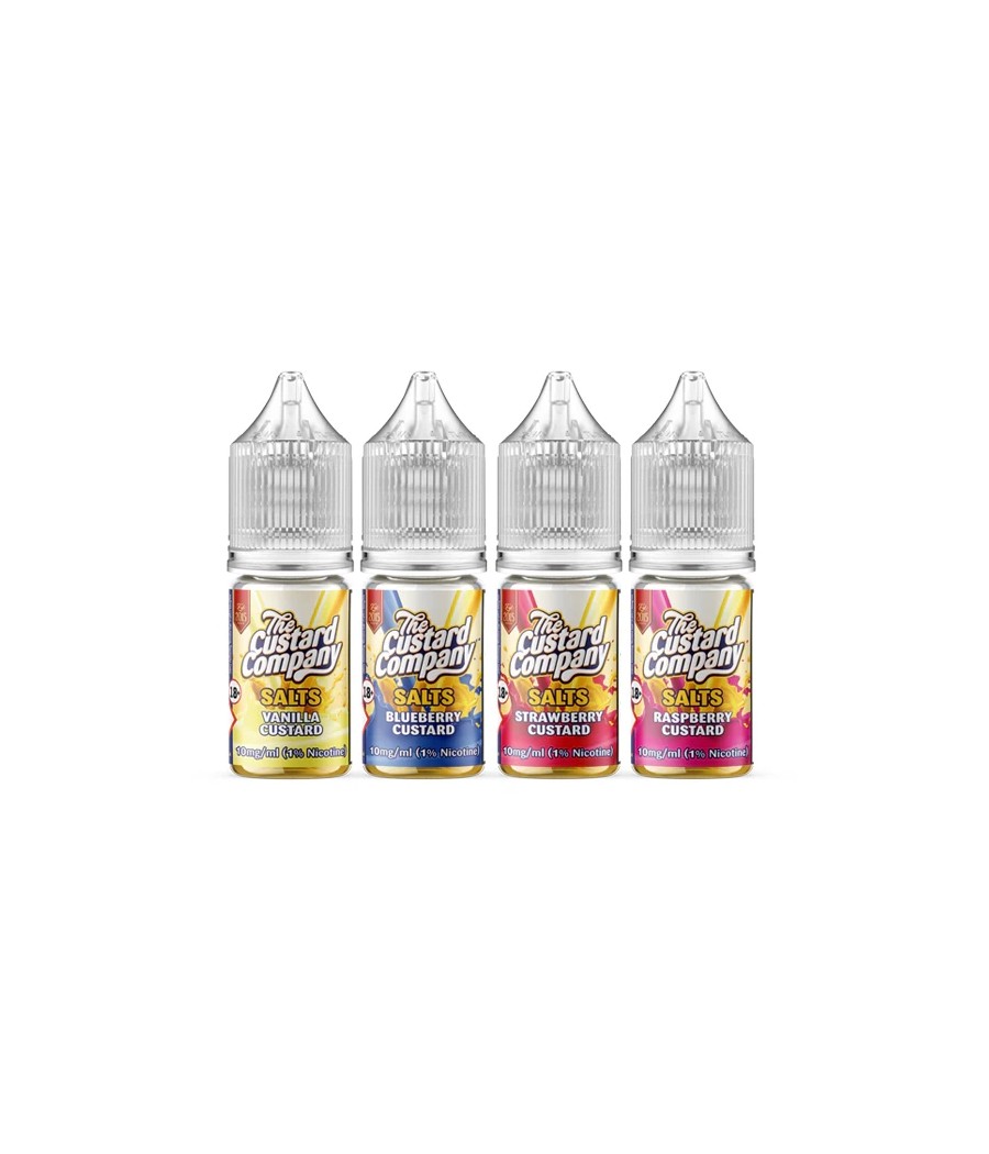 10mg The Custard Company Flavoured Nic Salt 10ml (50VG/50PG)