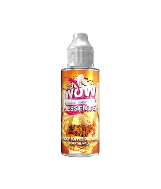 Wow That's What I Call Desserts 100ml Shortfill 0mg (70VG/30PG)