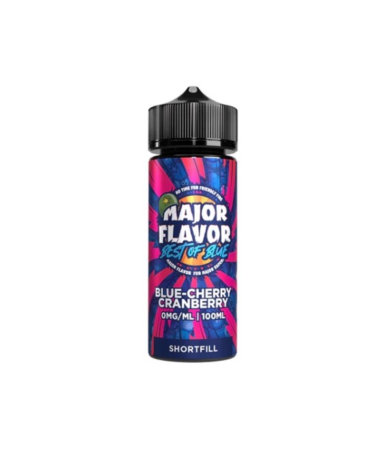Major Flavour Best Of Blue 100ml Shortfill 0mg (70VG/30PG)