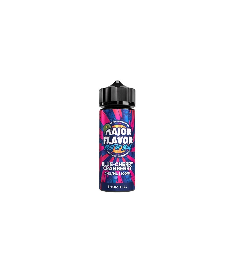 Major Flavour Best Of Blue 100ml Shortfill 0mg (70VG/30PG)