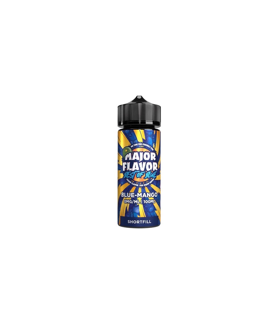 Major Flavour Best Of Blue 100ml Shortfill 0mg (70VG/30PG)