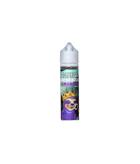 0mg Sloth Vapes 50ml Shortfill (70VG/30PG) (1 Free Nic Shot Per Shortfill)