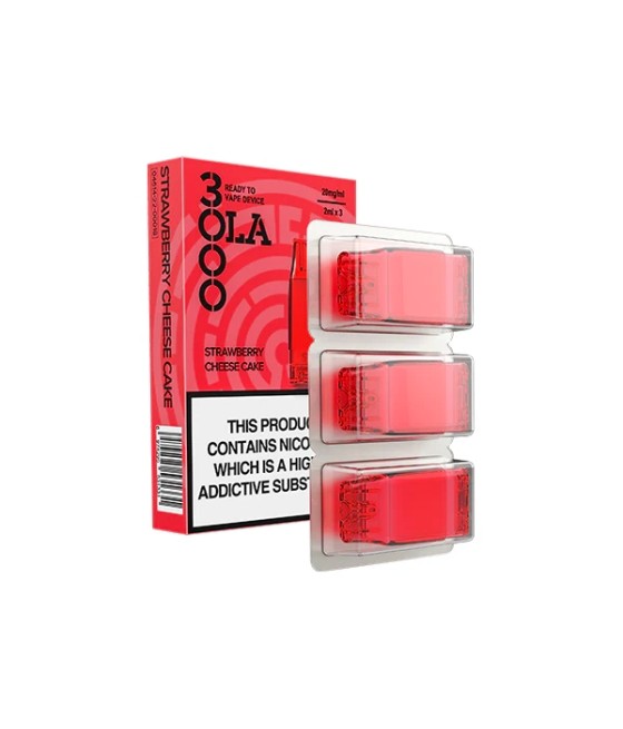 20mg SMPO Ola 3000 Prefilled Pods 2ml 1800 Puffs - 3 Pcs