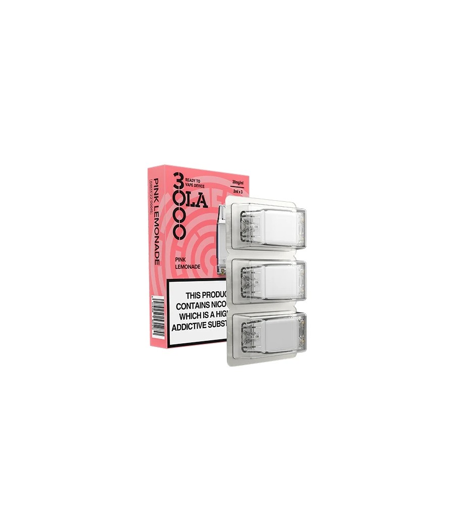 20mg SMPO Ola 3000 Prefilled Pods 2ml 1800 Puffs - 3 Pcs