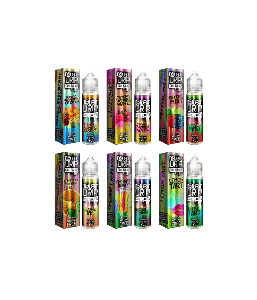 EXPIRED:: Double Drip 0mg 50ml Shortfill (80VG/20PG)