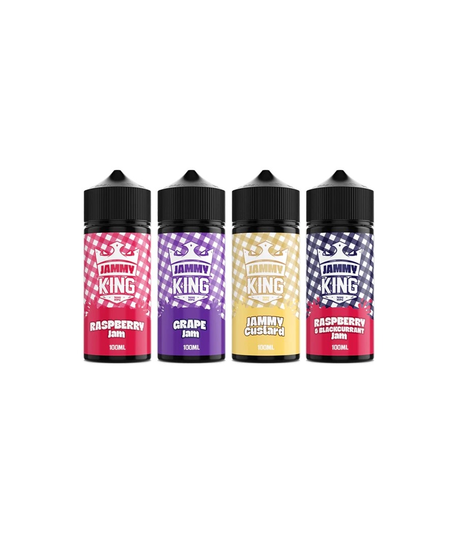 Jammy King 100ml Shortfill 0mg (70VG/30PG)