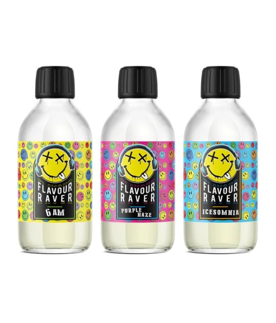 Flavour Raver 200ml Shortfill 0mg (80VG/20PG)