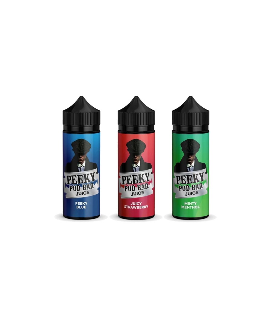 Peeky Blenders Pod Bar Juice 100ml Shortfill 0mg (50VG/50PG)