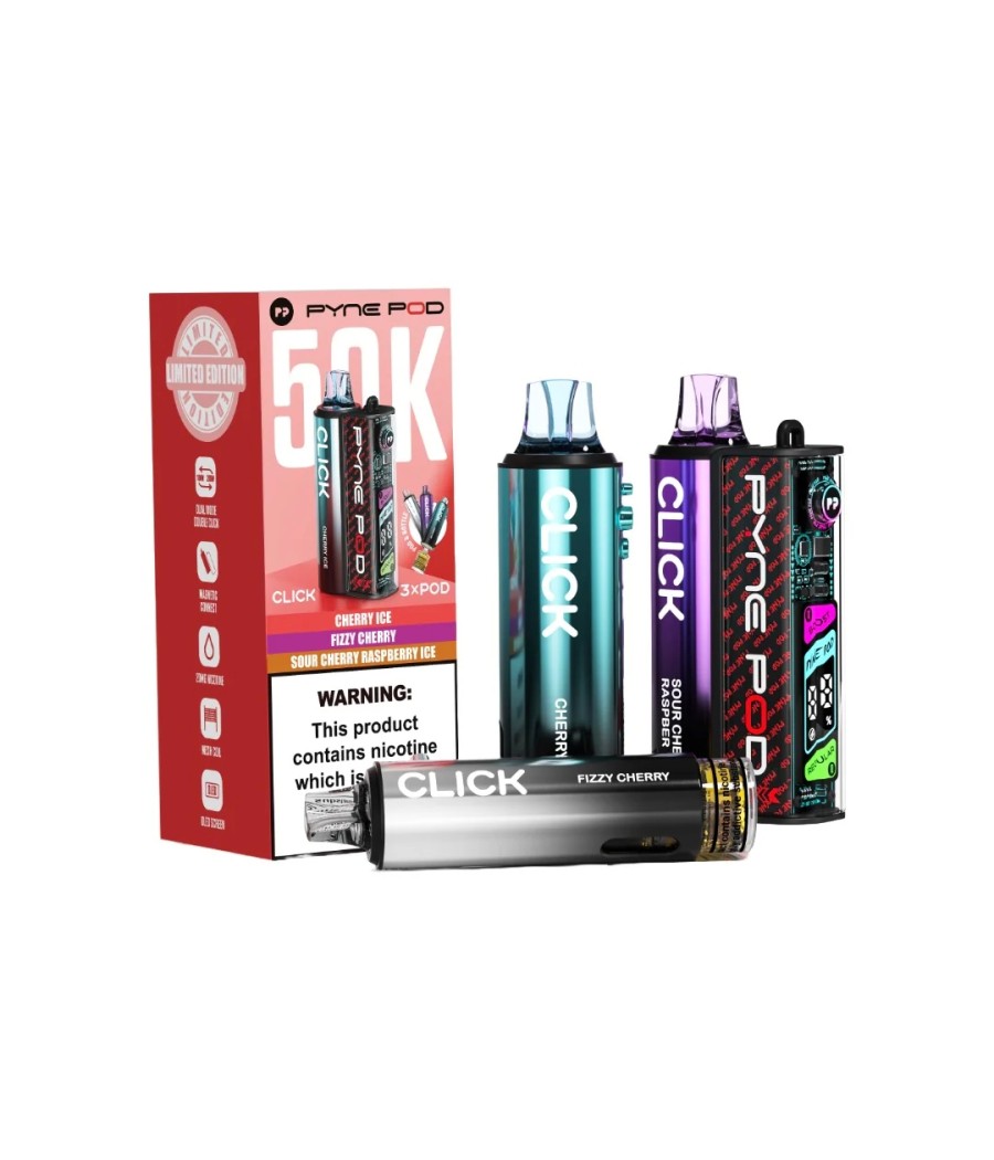 20mg Pyne Pod Click 50K Prefilled Pod Vape Kit
