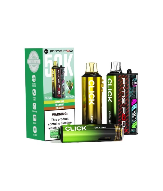 20mg Pyne Pod Click 50K Prefilled Pod Vape Kit