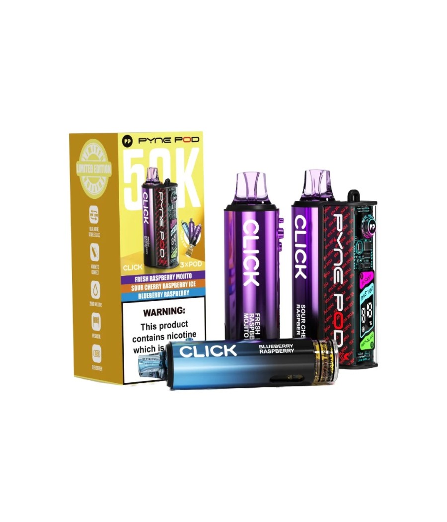 20mg Pyne Pod Click 50K Prefilled Pod Vape Kit