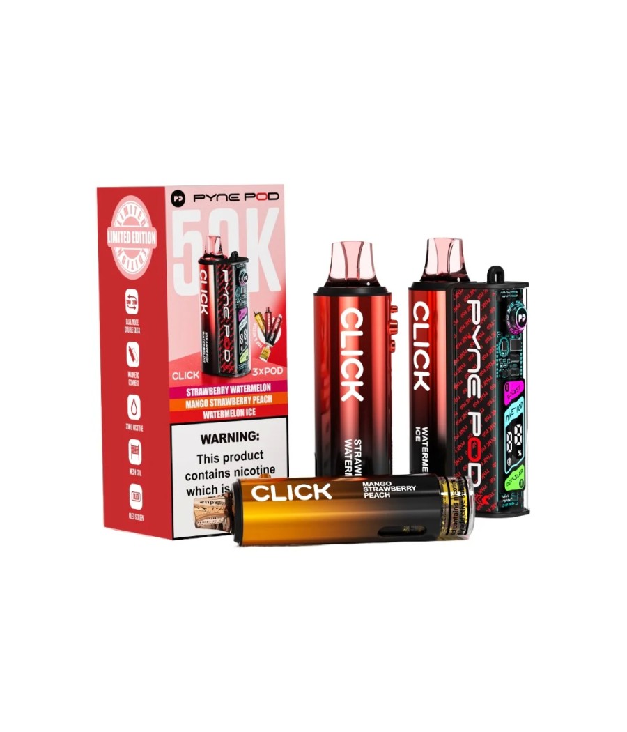 20mg Pyne Pod Click 50K Prefilled Pod Vape Kit