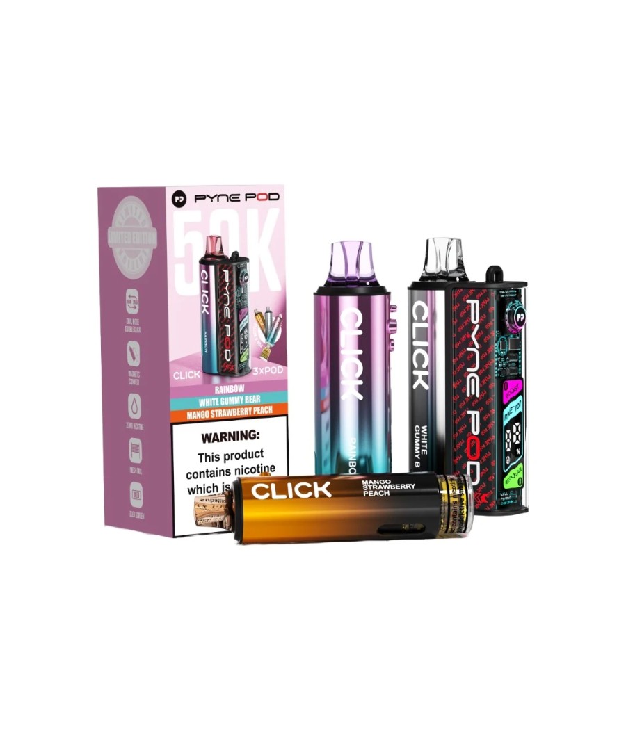 20mg Pyne Pod Click 50K Prefilled Pod Vape Kit