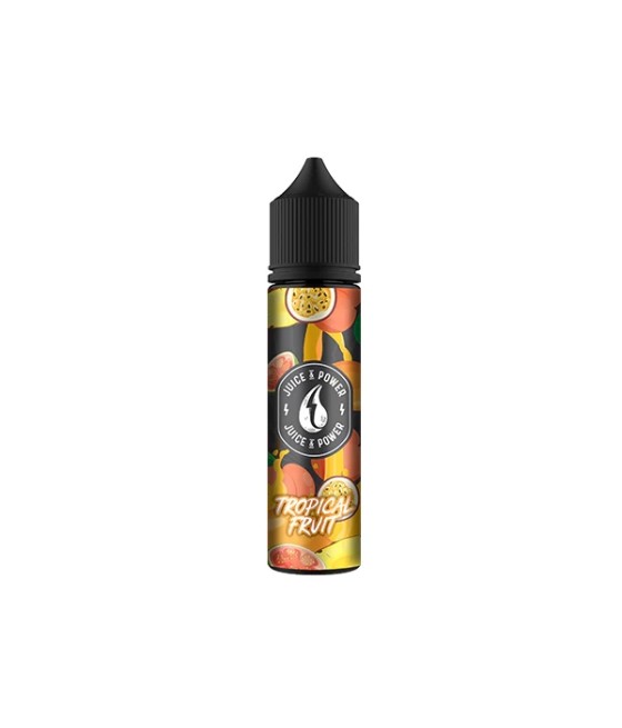 0mg Juice N Power Shortfills 50ml (70VG/30PG)