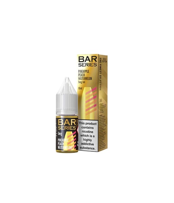 5mg Bar Series Gold Edition 10ml Nic Salt (50VG/50PG)