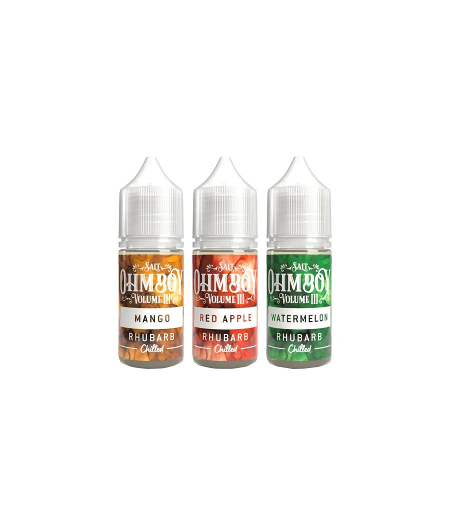 10mg Ohm Boy Volume III 10ml Nic Salt (50VG/50PG)