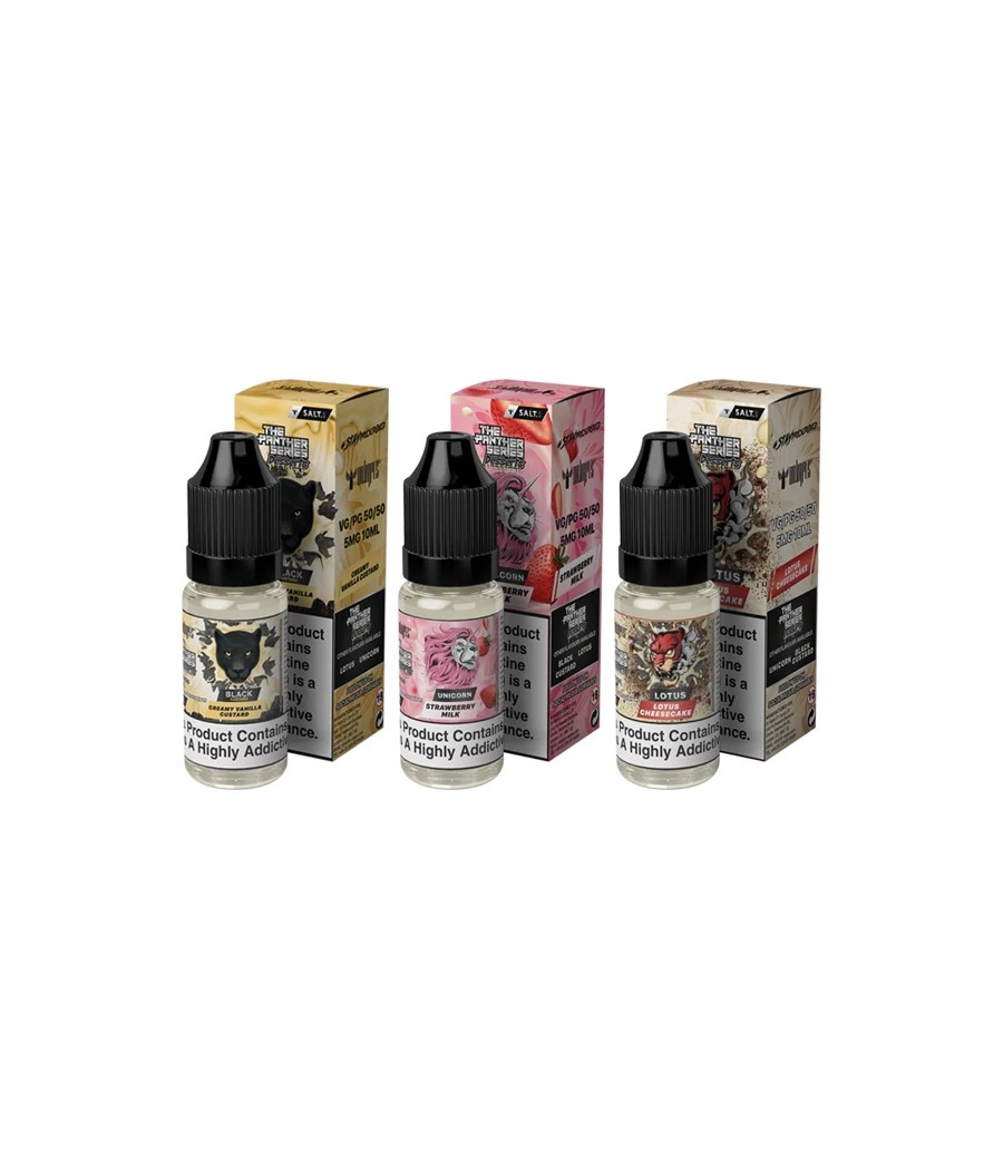 5mg The Panther Series Desserts By Dr Vapes 10ml Nic Salt (50VG/50PG)