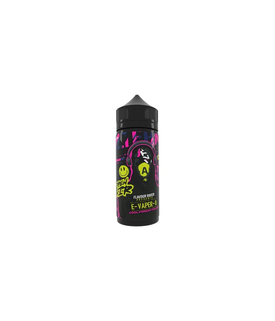Flavour Raver E-Vaper-8 100ml Shortfill 0mg (70VG/30PG)