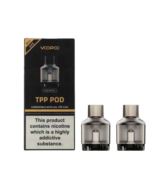 Voopoo TPP Replacement Pods 2ml (No Coil Included)