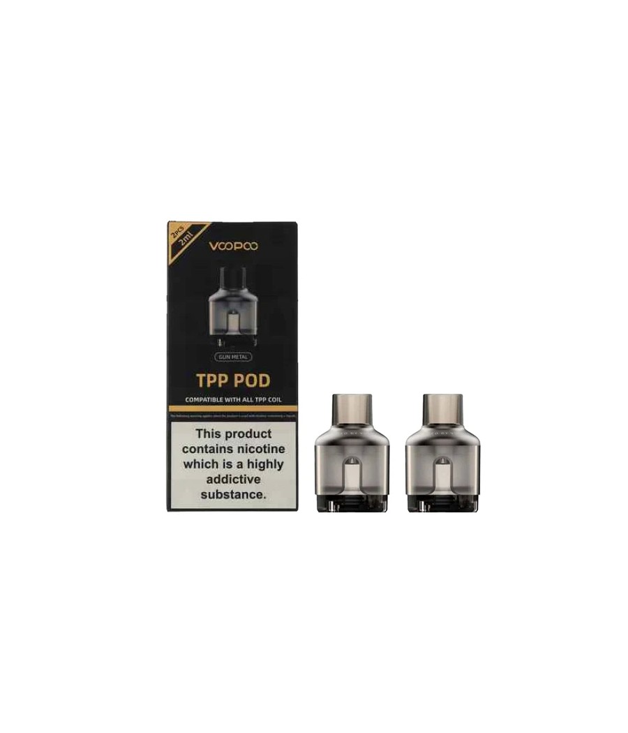 Voopoo TPP Replacement Pods 2ml (No Coil Included)