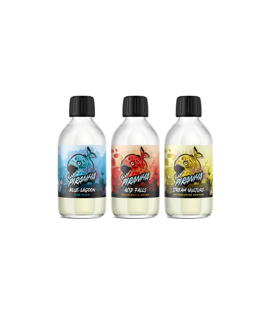 Piranha 200ml Shortfill 0mg (80VG/20PG)
