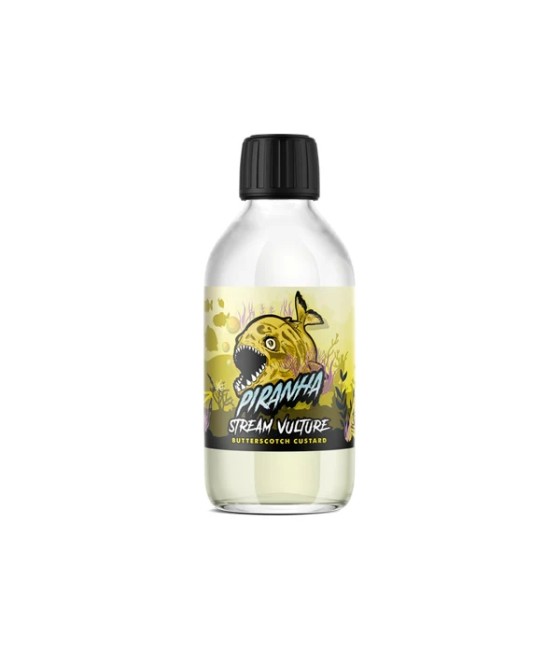 Piranha 200ml Shortfill 0mg (80VG/20PG)