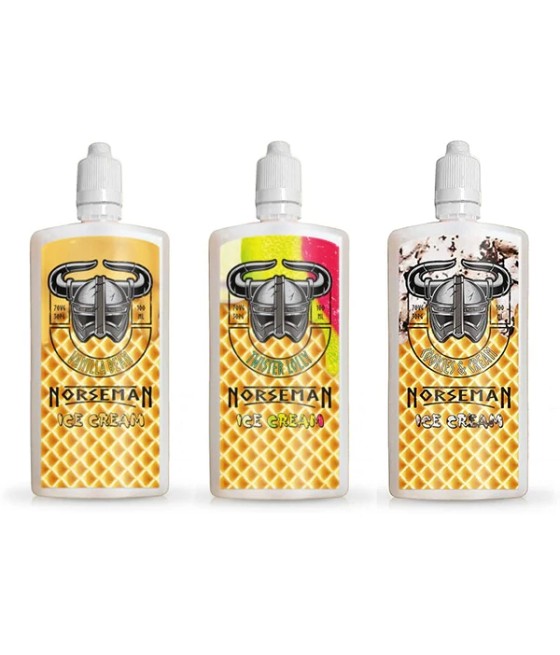 Norsemen 100ml Shortfill Flask Ice-creams 0mg (70VG/30PG)