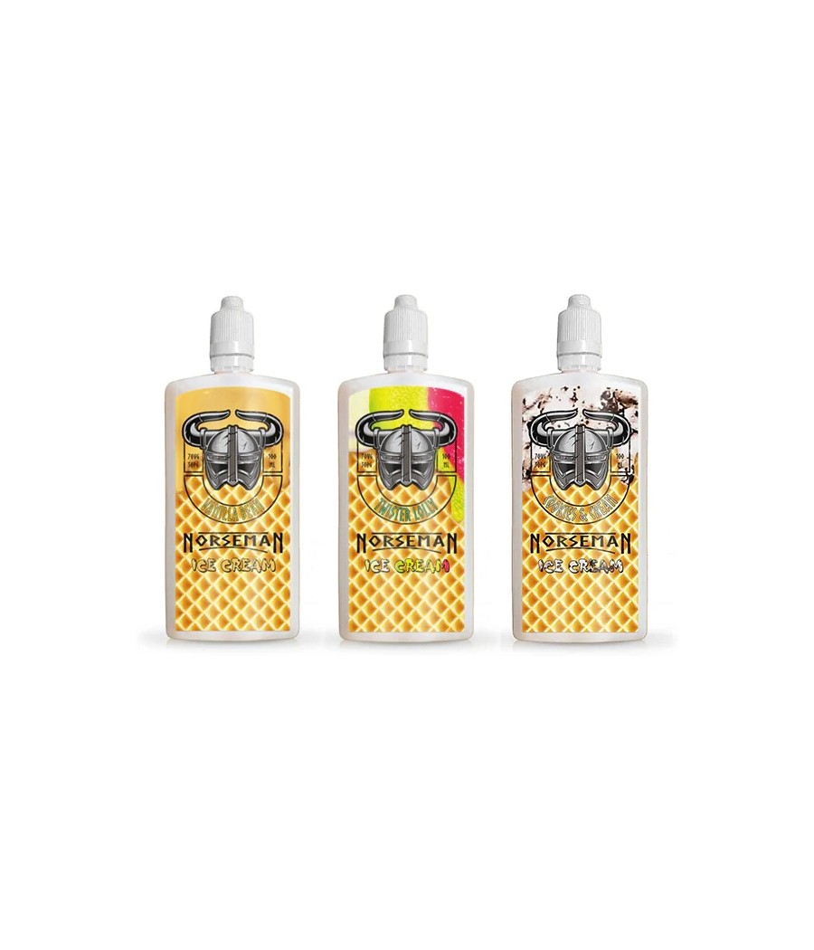 Norsemen 100ml Shortfill Flask Ice-creams 0mg (70VG/30PG)