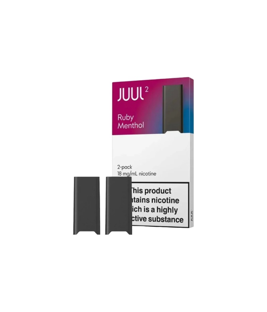 18mg JUUL 2 Prefilled Vape Pods 400 Puffs - 2 Pcs
