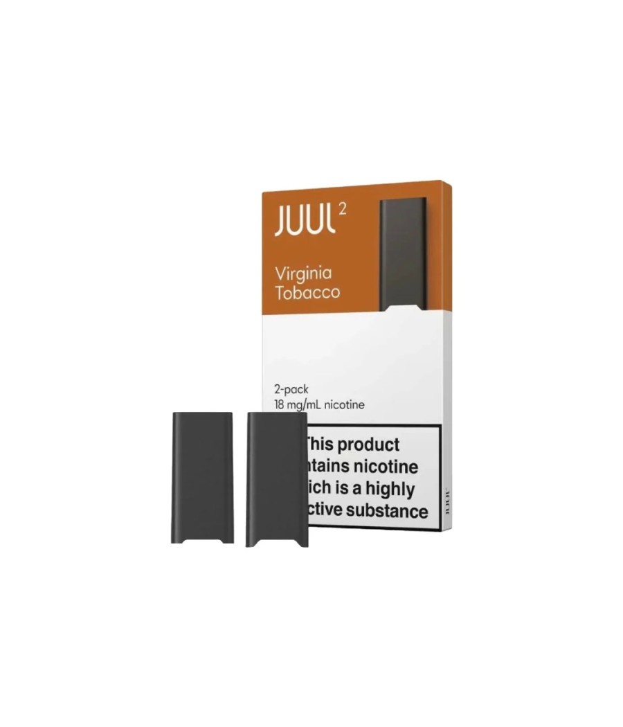 18mg JUUL 2 Prefilled Vape Pods 400 Puffs - 2 Pcs