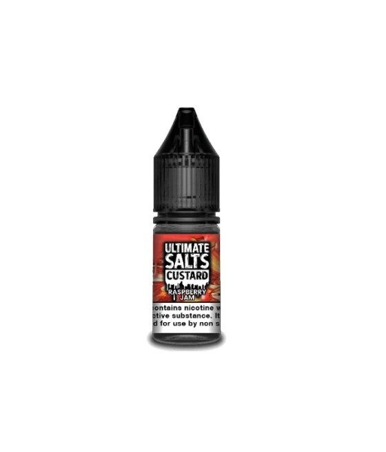 10MG Ultimate Puff Salts Custard 10ML Flavoured Nic Salts