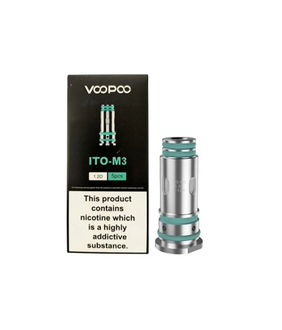 Voopoo ITO M Series Replacement Coils - 1.0Ω/1.2Ω/0.5Ω