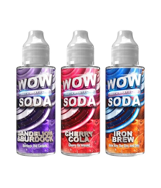 Wow That's What I Call Soda 100ml Shortfill 0mg (70VG/30PG)