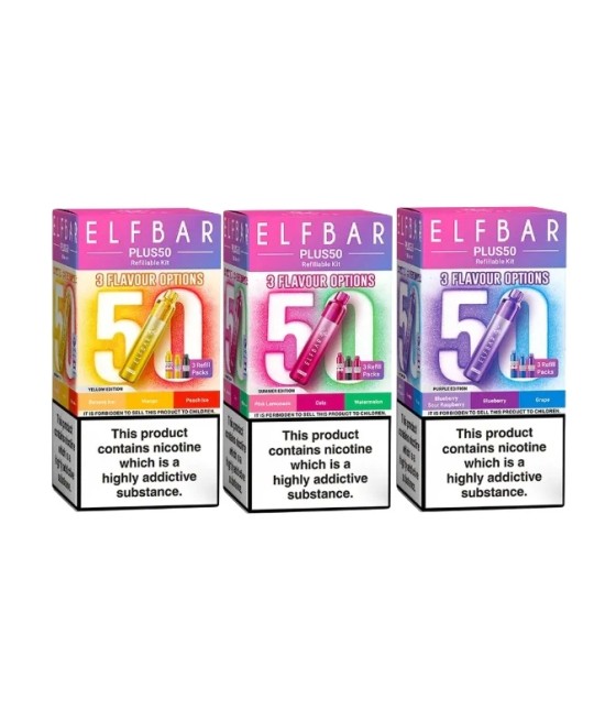 Elf Bar Plus50 Prefilled 50K Pod Vape Kit