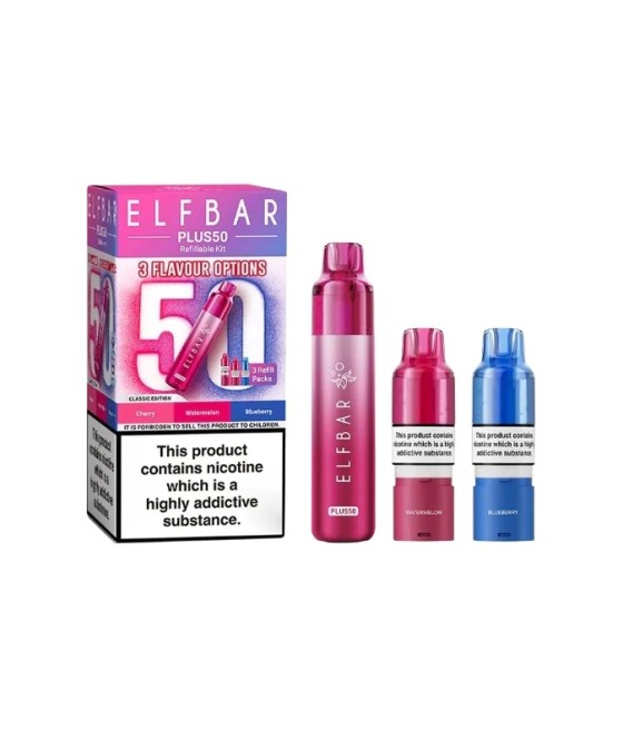 Elf Bar Plus50 Prefilled 50K Pod Vape Kit
