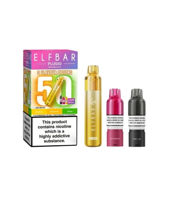Elf Bar Plus50 Prefilled 50K Pod Vape Kit