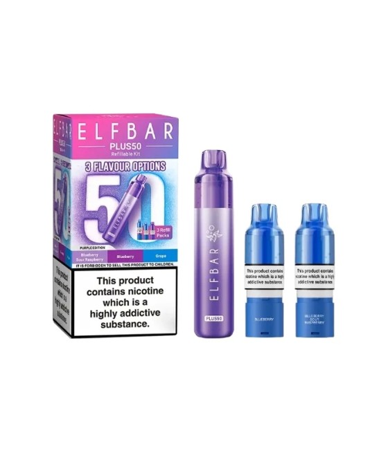 Elf Bar Plus50 Prefilled 50K Pod Vape Kit