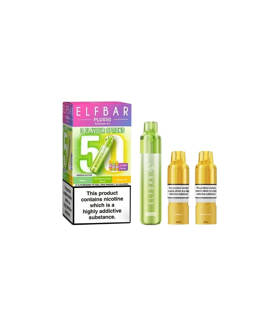 Elf Bar Plus50 Prefilled 50K Pod Vape Kit