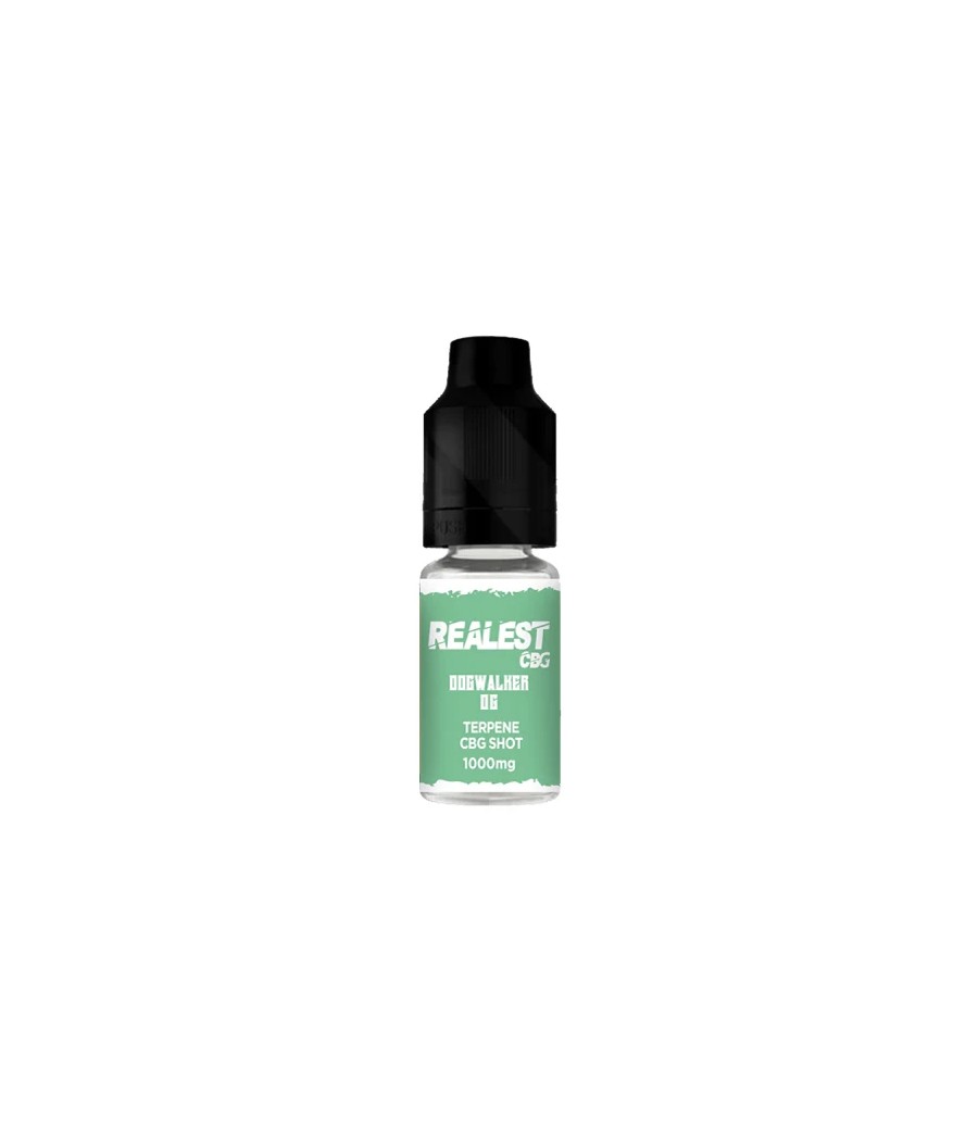 Realest CBD 1000mg Terpene Infused CBG Booster Shot 10ml (BUY 1 GET 1 FREE)