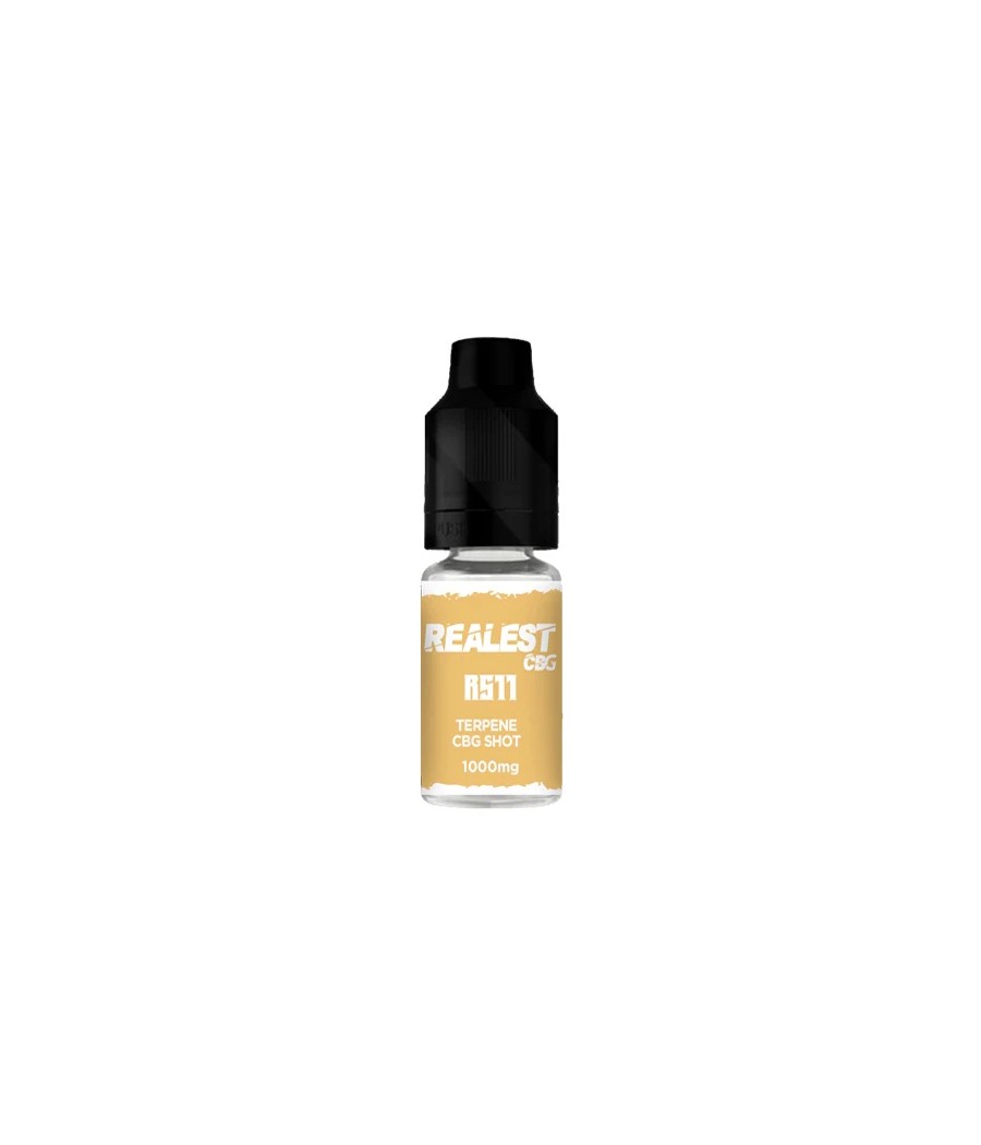 Realest CBD 1000mg Terpene Infused CBG Booster Shot 10ml (BUY 1 GET 1 FREE)