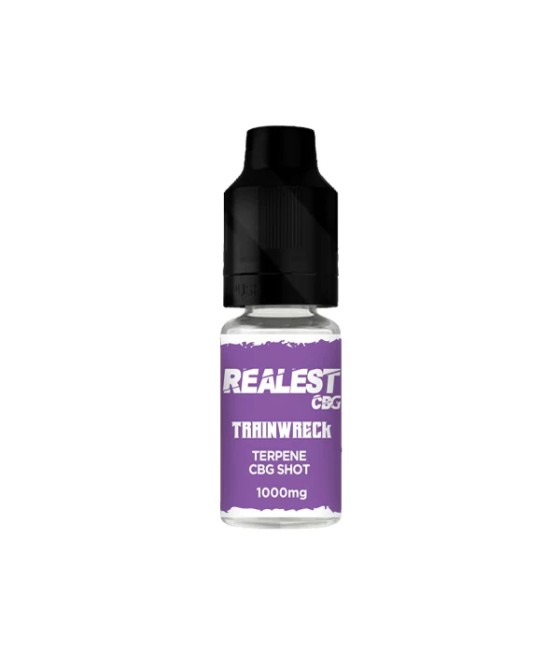 Realest CBD 1000mg Terpene Infused CBG Booster Shot 10ml (BUY 1 GET 1 FREE)