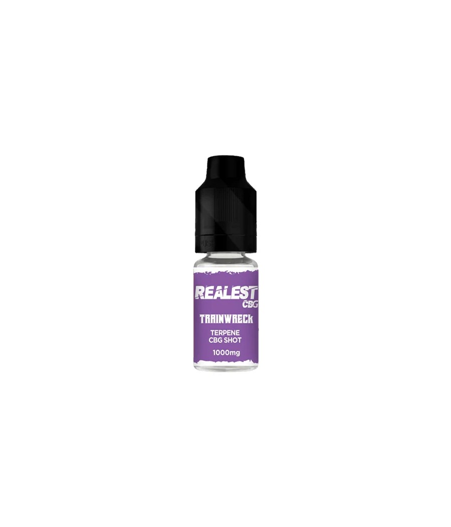 Realest CBD 1000mg Terpene Infused CBG Booster Shot 10ml (BUY 1 GET 1 FREE)
