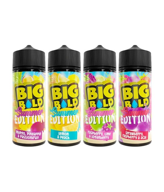 0mg Big Bold Summer Vibes Series 100ml Shortfill  (70VG/30PG)