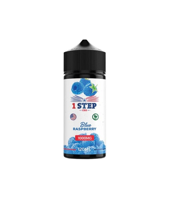 1 Step CBD 1000mg CBD E-liquid 120ml (BUY 1 GET 1 FREE)
