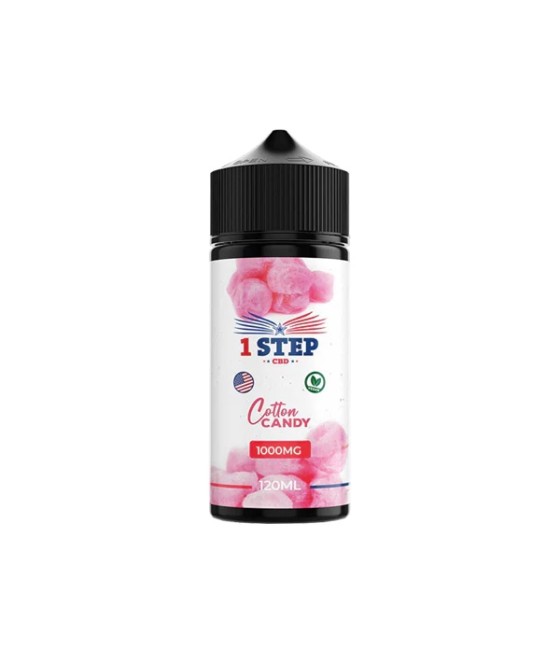 1 Step CBD 1000mg CBD E-liquid 120ml (BUY 1 GET 1 FREE)