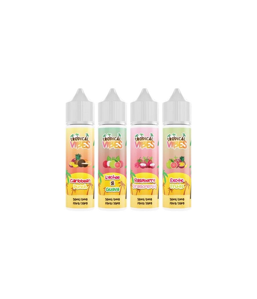 Tropical Vibes 50ml Shortfill 0mg (70VG/30PG)